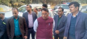 ghaziabad nagar nigam रैन बसेरों के निरीक्षण को पहुंचे राज्यमंत्री नरेंद्र कश्यप
