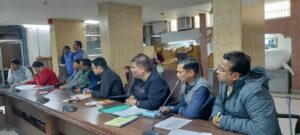 ghaziabad news निगम के अधिकारियों और यूनियन के पदाधिकारियों की बैठक
