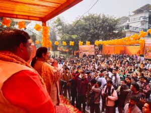 ram mandir inauguration celebration in ghaziabad राम मंदिर प्राण प्रतिष्ठा को लेकर ग़ाज़ियाबाद बीजेपी में उत्साह