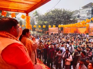 ram mandir inauguration celebration in ghaziabad राम मंदिर प्राण प्रतिष्ठा को लेकर ग़ाज़ियाबाद बीजेपी में उत्साह