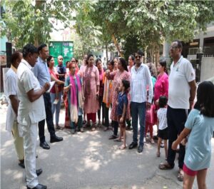 ग्रेनो सफाई अभियान, ओएसडी संतोष कुमार की बीटा वन व टू में सरप्राइज विज़िट