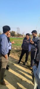 Ghaziabad Admin जोन1 के तहत सड़कों का का मुआएना