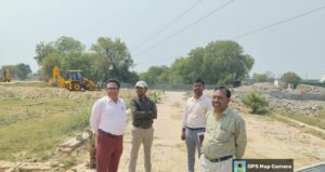 gda news अवैध कालोनियों पर चला जीडीए का बुलडोजर