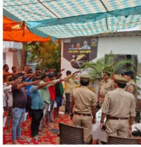 ghaziabad newsएक अच्छी पहल, पुलिस का अपराध रोकथाम और आपराधिक संवेदनशीलता अभियान
