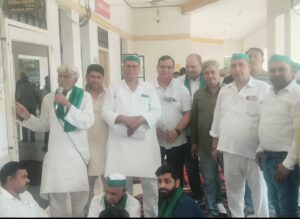 BKU raised the issues of farmers क्षेत्रीय किसानों की समस्याओं पर मोदीनगर तहसील में गूंजी भाकियू की हुंकार