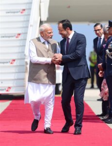 Prime Minister in Cyprus प्रधानमंत्री मोदी को साइप्रस का सर्वोच्च सम्मान,  भारत-साइप्रस संबंधों के नए युग की शुरुआत