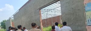 illegal construction sealed अवैध निर्माण के खिलाफ़ हापुड़ पिलखुवा विकास प्राधिकरण की कार्रवाई
