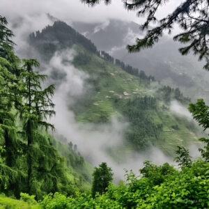 heavy rain हिमाचल, उत्तराखण्ड भारी बारिश से जनजीवन ठप