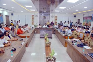 State Minister Asim Arun in Ghaziabad राज्य मंत्री असीम अरुण गाजियाबाद दौरा, औद्योगिक विकास पर दिया जोर