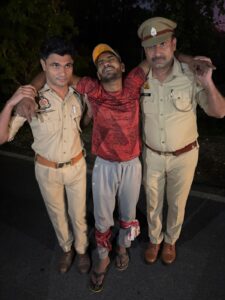 chain snacher arrest अपराधियों के खिलाफ़ बड़ी सफ़लता, मुठभेढ़ के बाद शातिर दबोचा