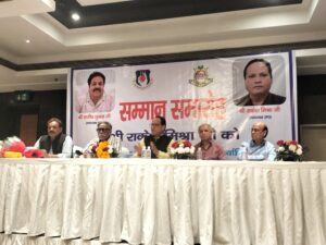 Vice President of U.P. Cricket Association उ. प्र. क्रिकेट एसोसिएशन के नवनियक्त  उपाध्यक्ष राकेश मिश्रा का सम्मान समारोह