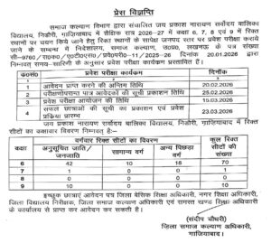 Sarvodaya Girls School, Nidauri सुनहरा अवसर, सर्वोदय बालिका विद्यालय, निडौरी में प्रवेश प्रारंभ