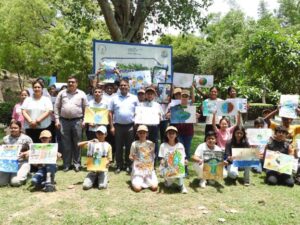 दिल्ली चिड़ियाघर में 'स्वच्छता पखवाड़ा, बच्चों ने पेंटिंग से दिया पर्यावरण संरक्षण का संदेश