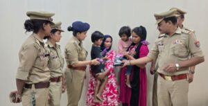 Mission Shakti विजयनगर पुलिस का सफल ऑपरेशन मुस्कान, दो गुमशुदा बच्चों को परिवार से मिलाया
