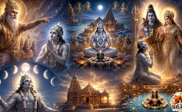 धर्म गाथा: जब महामृत्युंजय मंत्र के 10 करोड़ जाप से चंद्रदेव पर प्रसन्न हुए शिव जी, जानिए सोमनाथ ज्योतिर्लिंग की कहानी