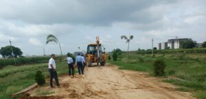 HPDA against illegal construction  एचपीडीए का अवैध निर्माण के खिलाफ़ अभियान जारी