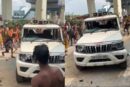 Kanwar Yatra: कावंड़ियों ने गाजियाबाद में पुलिस की गाड़ी तोड़ी, बदायूं में हादसे के दौरान दो की मौत