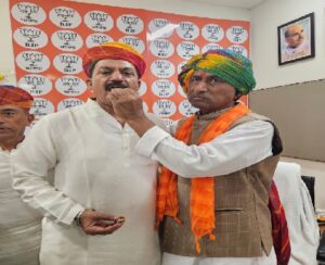 Bharatiya Janata Party Kisan Morcha  बंशीलाल गुर्जर ने संभाला भारतीय जनता पार्टी किसान मोर्चा राष्ट्रीय अध्यक्ष का पदभार