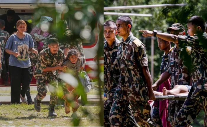 अंतर्राष्ट्रीय: बाढ़ से जूझ रहा नेपाल फिर रेस्क्यू में ची...