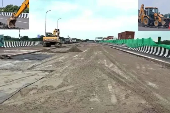 अहम: कानपुरलखनऊ एक्सप्रेसवे धंसने के बाद NHAI ने लिया तगड़...