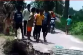 अहम: ग्रामीणों की मदद को आगे आए बच्चे बांस से बनाया ऐसे पुल