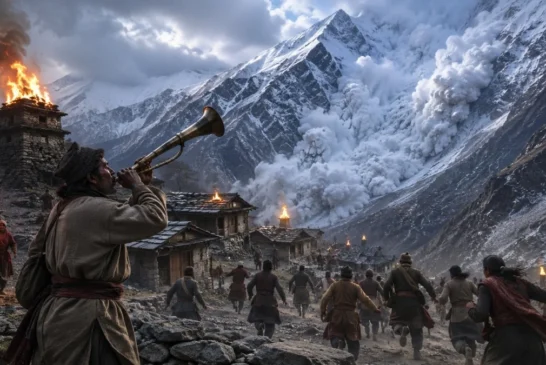 अहम: जब फोन नहीं थे तब पहाड़ों पर आई आपदा का अलर्ट नीचे क...