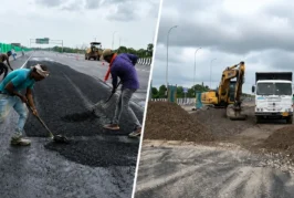 कारोबारी: 039भारी बारिश है वजह कानपुरलखनऊ एक्सप्रेसवे धंस...