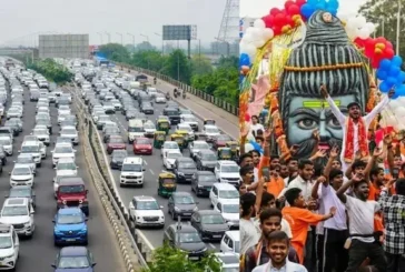 ताजा: दिल्लीNCR में कांवड़ यात्रा का असर घर से निकलने से ...