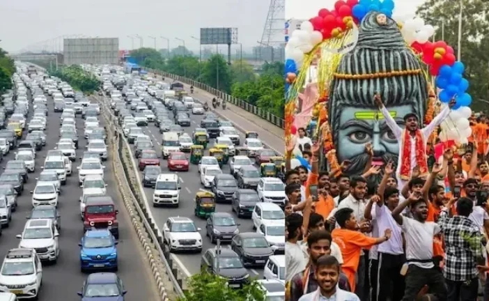 ताजा: दिल्लीNCR में कांवड़ यात्रा का असर घर से निकलने से ...