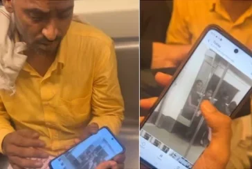 बड़ी खबर: हमारी फोटो ली दिल्ली मेट्रो में महिलाओं न...