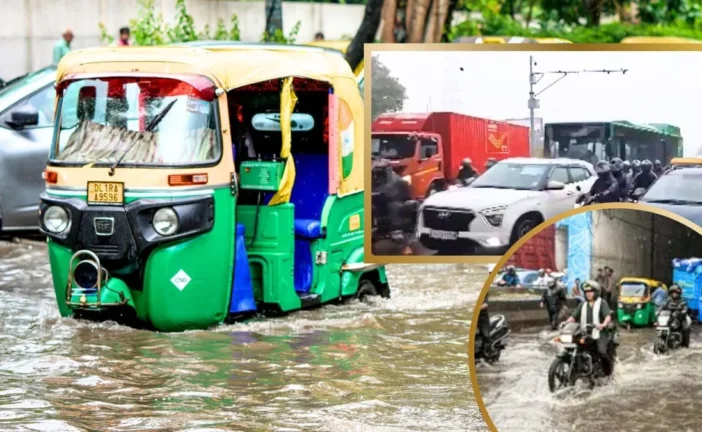 बड़ी खबर: NCR में बारिश बनी आफत सड़कें जलमग्न दिल्लीदेहरा...