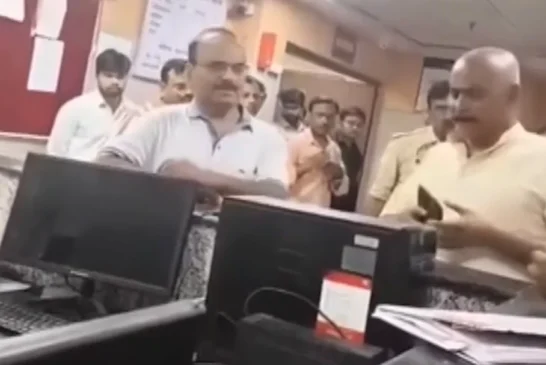 बड़ी खबर: जिला अस्पताल में BJP विधायक ने ऐसे लगाई रात में...