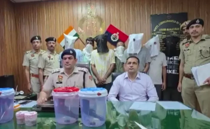 बड़ी खबर: विदेश में बैठे गैंगस्टर के 7 गुर्गे पकड़े गए पि...