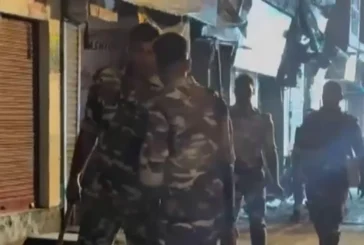 बड़ी खबर: संभल में जामा मस्जिद के पास से गुजरे कांवड़िए