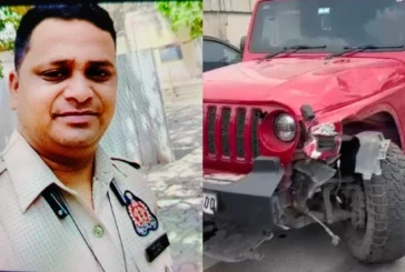 बड़ी खबर: होमगार्ड की मौत के बाद सड़क हादसे में SI उपेंद्...