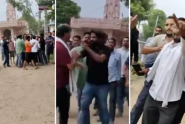 राजनीतिक: जयपुर में कॉकरोच पार्टी के कार्यकर्ताओं को ग्रा...
