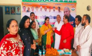 कांग्रेस की नवनियुक्त प्रदेश प्रवक्ता डॉ. रत्ना पांडेय का भव्य स्वागत