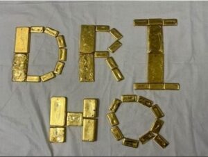 Gold smuggling  डीआरआई का तगड़ा प्रहार