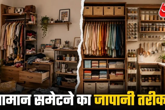 ताजा: बिखरा रहता है घर 12 जापानी ट्रिक्स से कम जगह में आए...