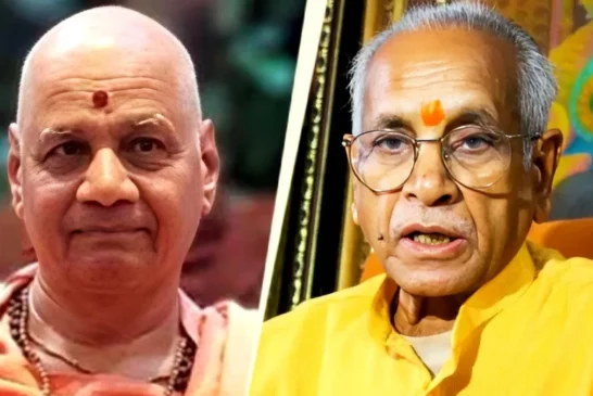 बड़ी खबर: चंपत राय से मिले गोविंद देवगिरी महाराज अनिल मिश...