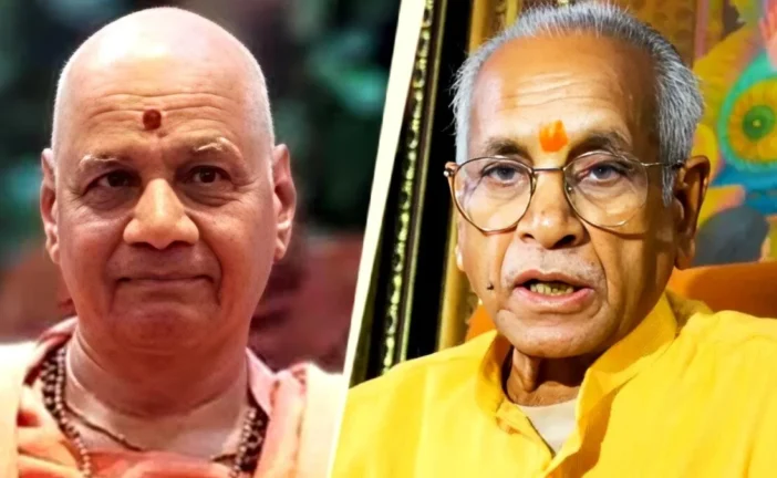 बड़ी खबर: चंपत राय से मिले गोविंद देवगिरी महाराज अनिल मिश...